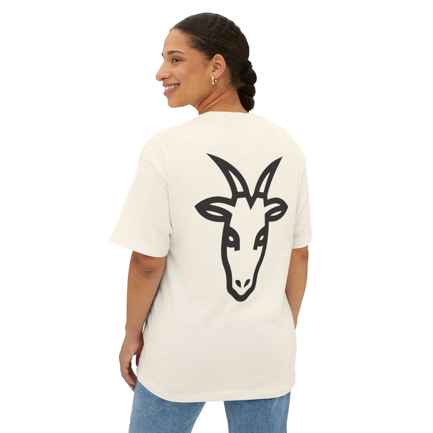 Unisex Oversized Goat Tee