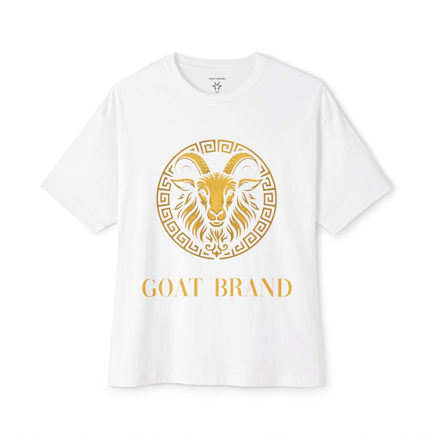 Golden Goat - Unisex Oversized Goat Tee