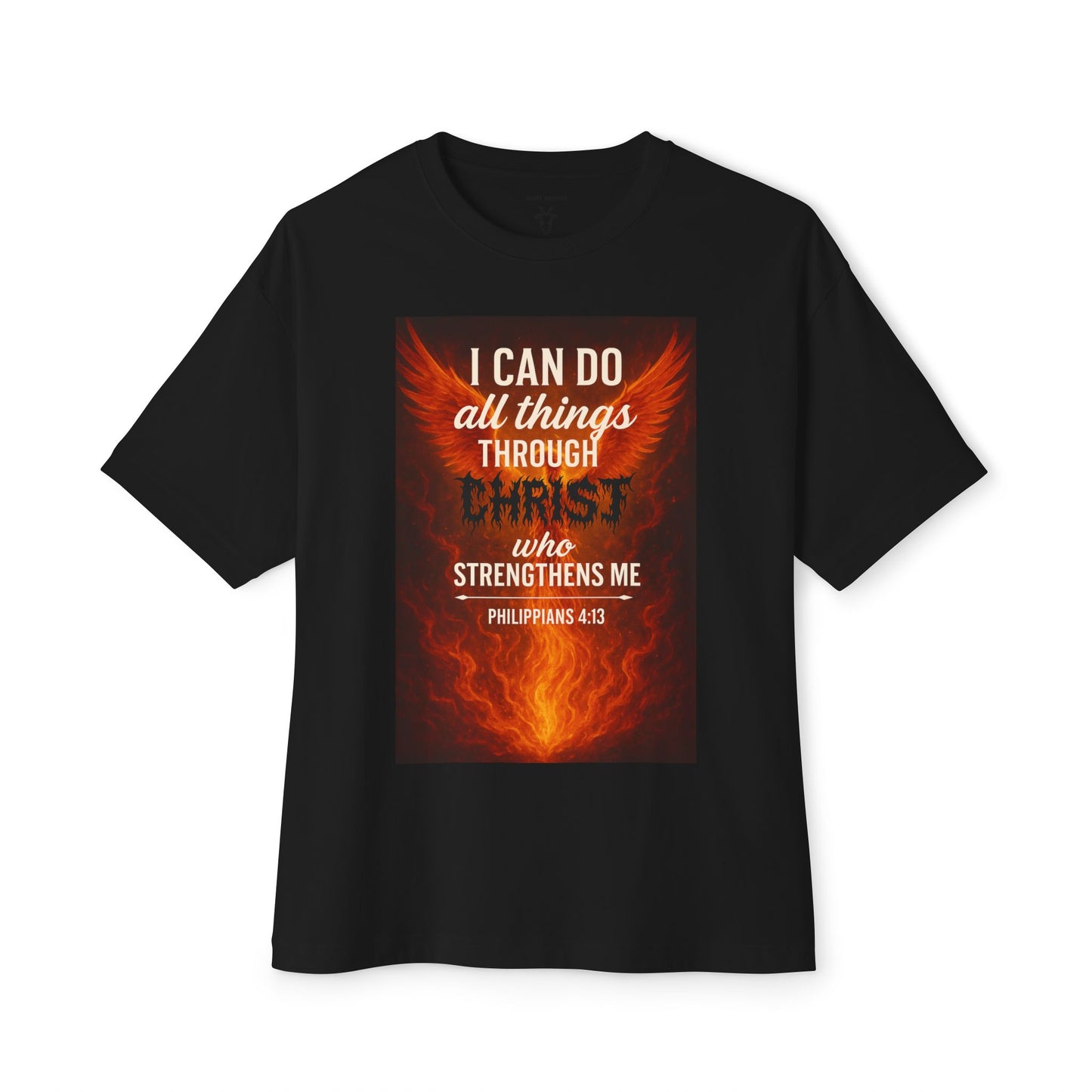 Phoenix 4:13 - Unisex Oversized Goat Tee