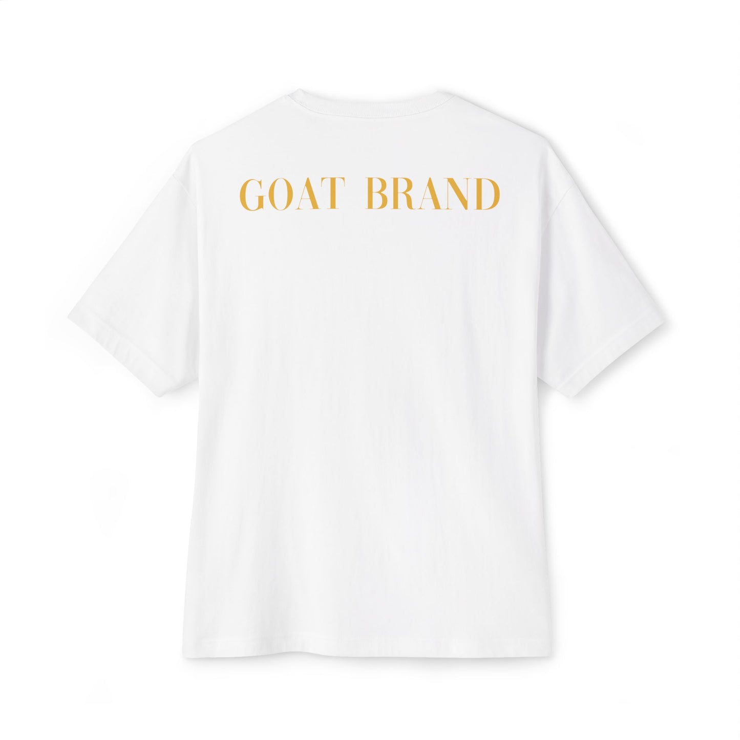 Golden Goat - Unisex Oversized Goat Tee
