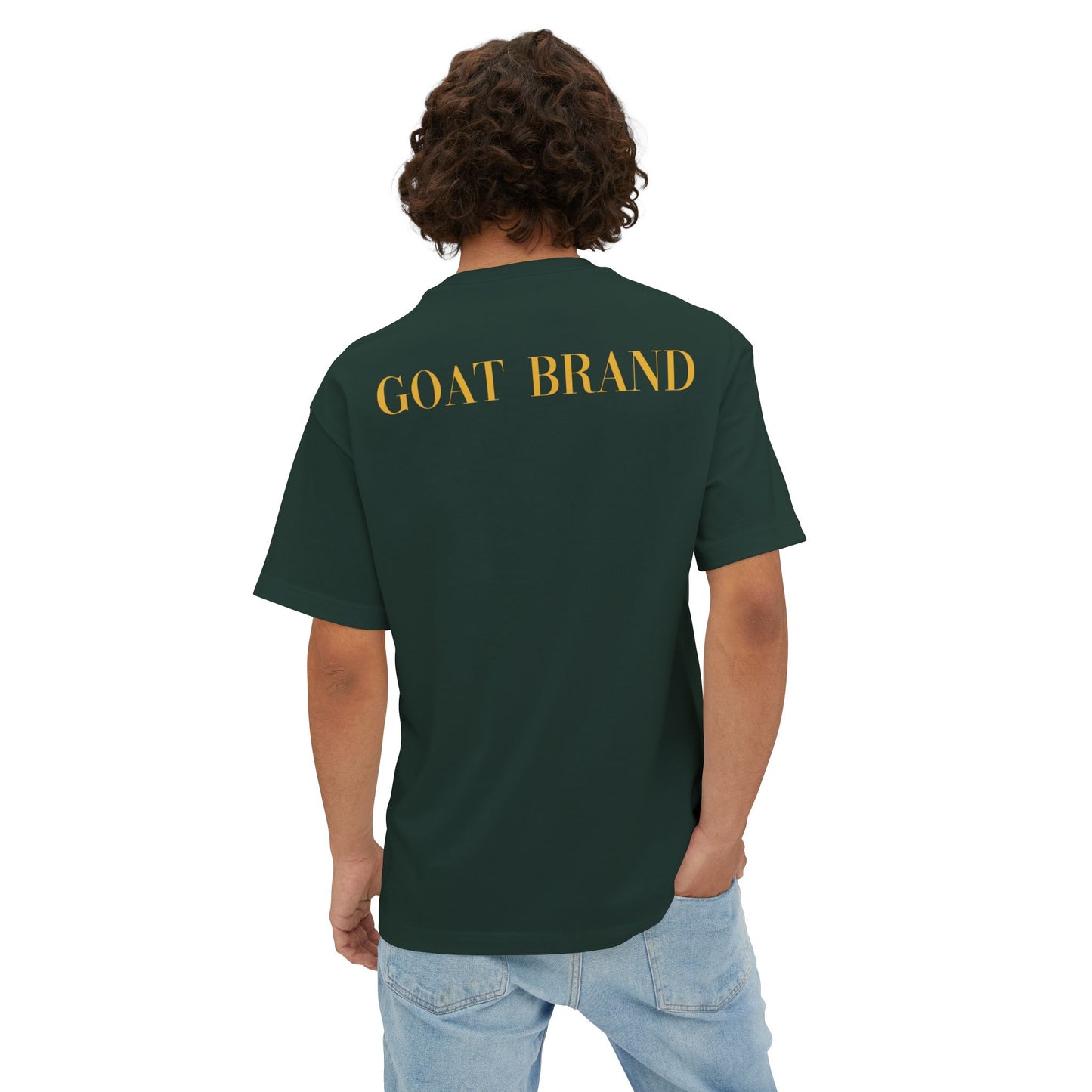 Golden Goat - Unisex Oversized Goat Tee