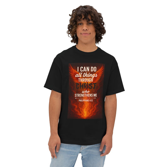 Phoenix 4:13  - Unisex Oversized Goat Tee