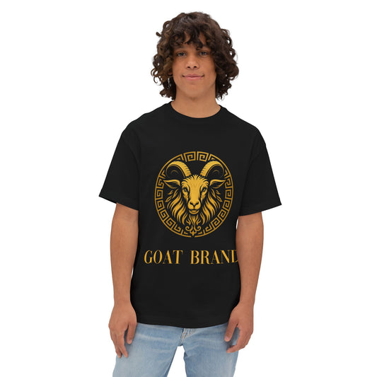 Golden Goat - Unisex Oversized Goat Tee