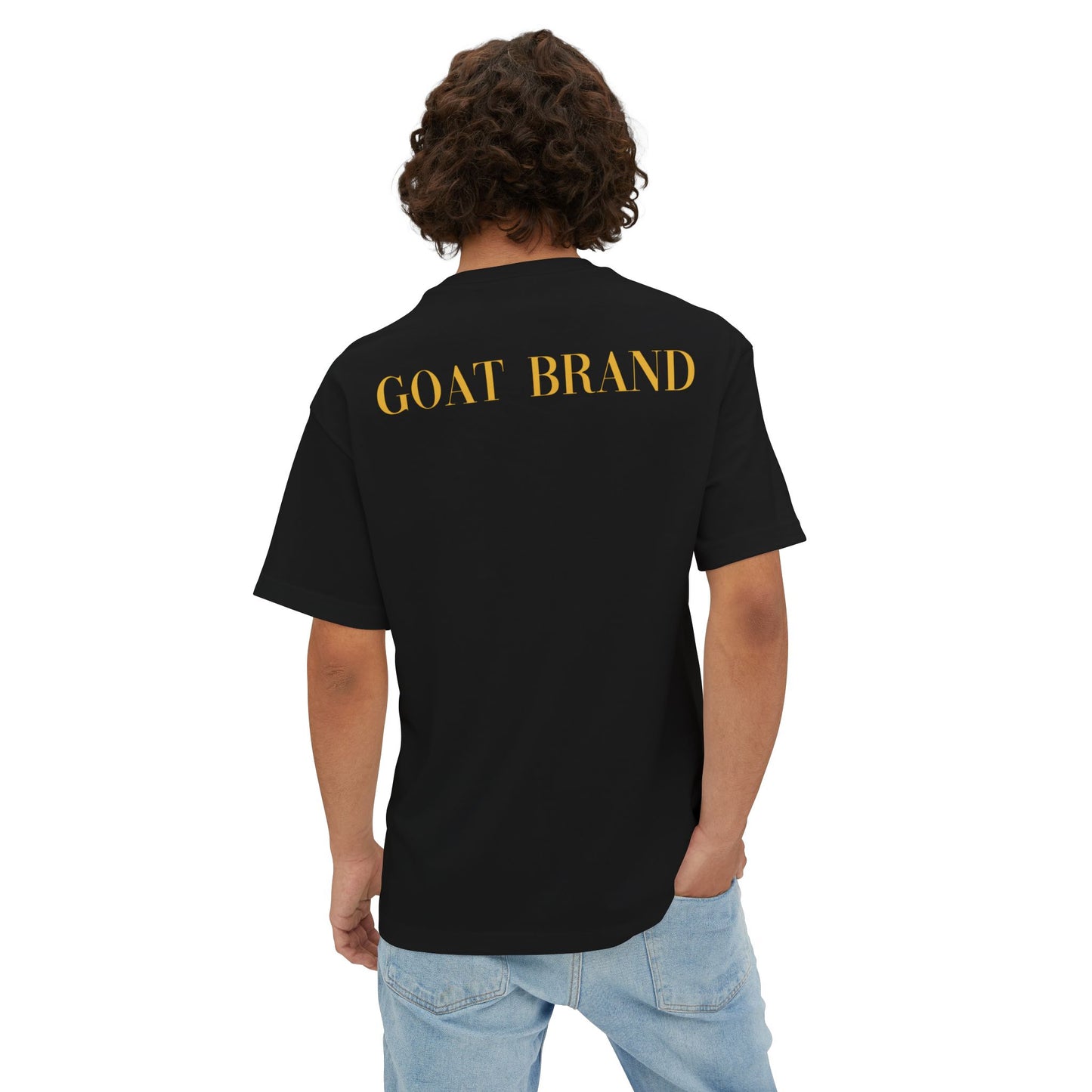 Golden Goat - Unisex Oversized Goat Tee